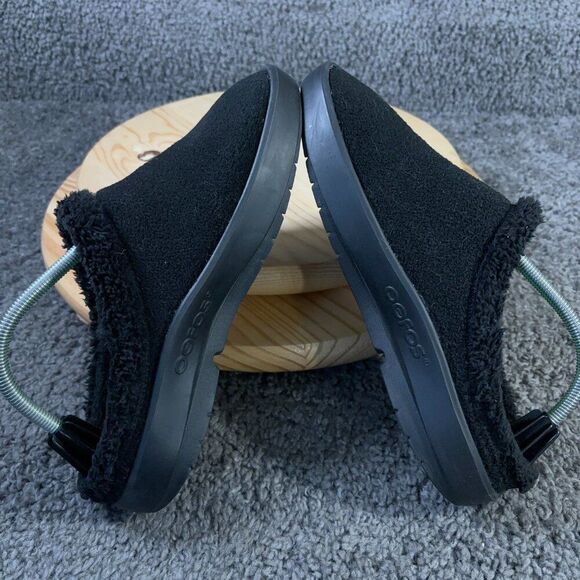 OOFOS OOcoozie Mule Mens Size 10 Black Slip On Recovery Sandals Casual Comfort main image 8